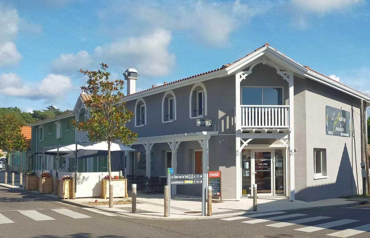 Hotel L'Auberge Canaulaise Lacanau Kültér fotó